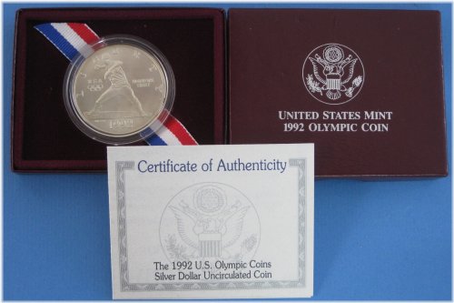 Olympic Baseball Silver Dollar