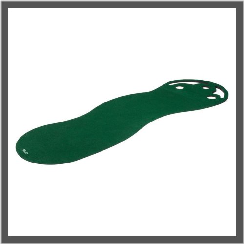 Golf Putting Practice Mat - Green/Black