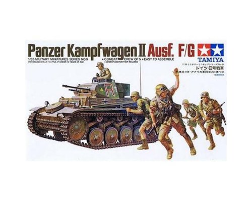 German PZKPFW II Tank Model Kit