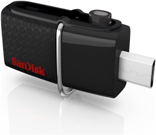 SanDisk Ultra Dual 128GB Black Flash Drive