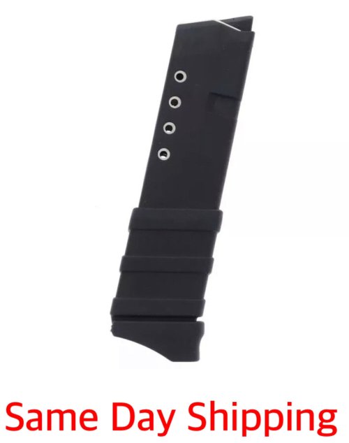 Polymer Black 10-Round Magazine for GLOCK 43