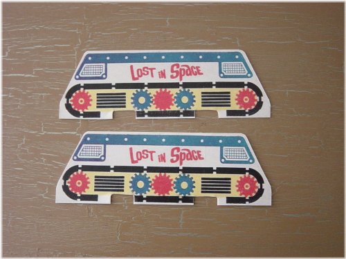 Lost in Space Robot Tread Sticker Set