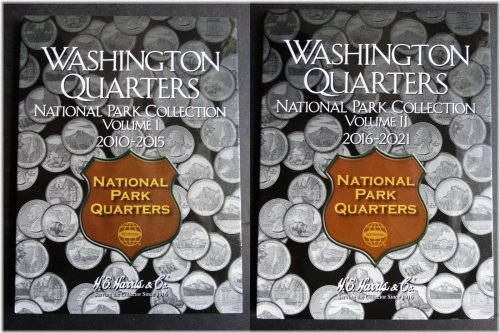 National Park Quarters Collection Book