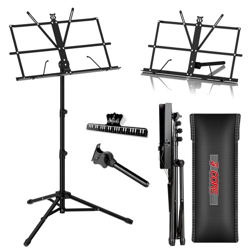 Harmony Foldable Music Stand with Carrying Bag