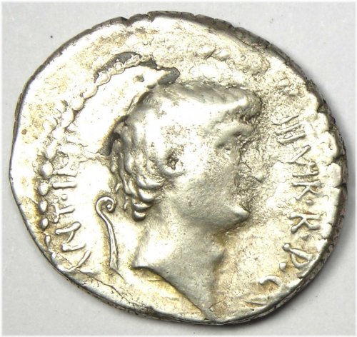 Marc Antony Denarius - Ahenobarbus 40 BC