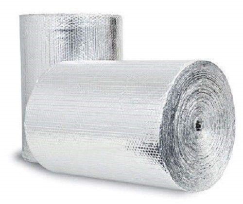 Reflective Double Bubble Insulation Roll - 4FT X 10FT (R8)