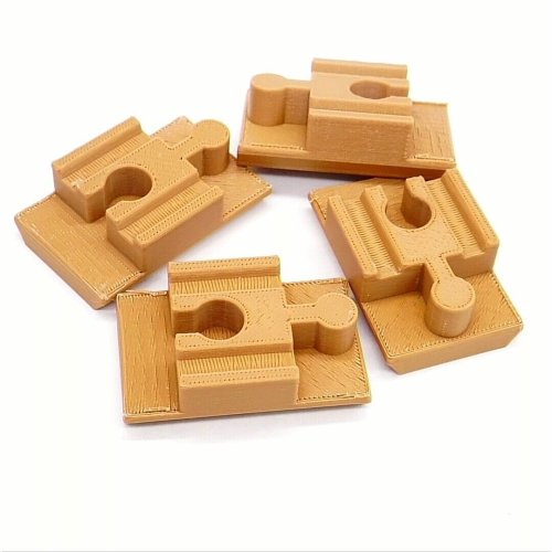Wooden Train Brick Adapters