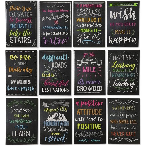 Inscribe Pocket Notebooks with Inspiring Quotes - 12 Pack (3.5" x 5")