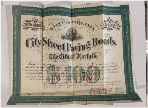 Norfolk Paving Bonds Collection