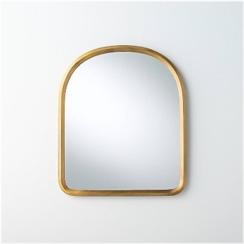 Brass Arch Reflection Mirror