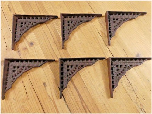 Vintage Scrollwork Wall Brackets