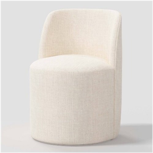 Linen Talc Dining Chair