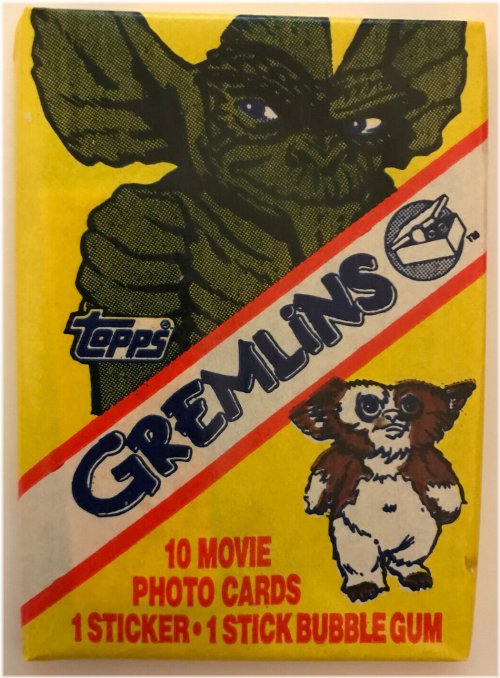 Gremlins Trading Cards Wax Pack