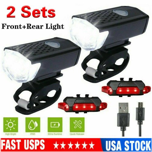 CycleBright USB Rechargeable LED Bike Lights