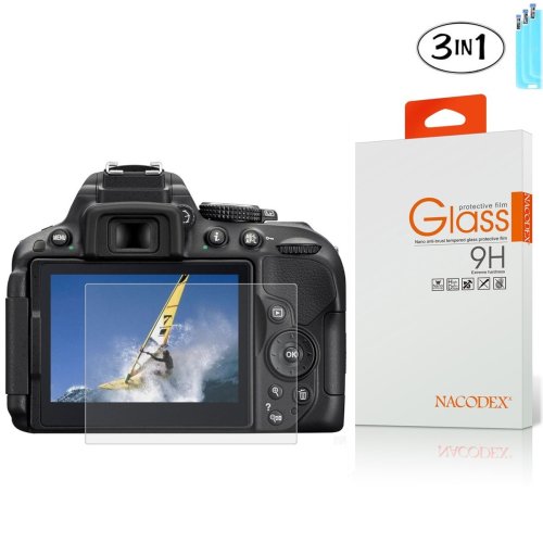 Nikon D850 Tempered Glass Screen Protector Kit