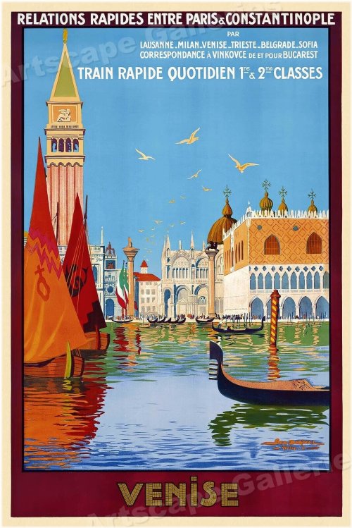 Venetian Dreams Art Print