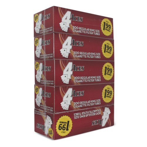 King Size Cigarette Filter Tubes - 4 Aces