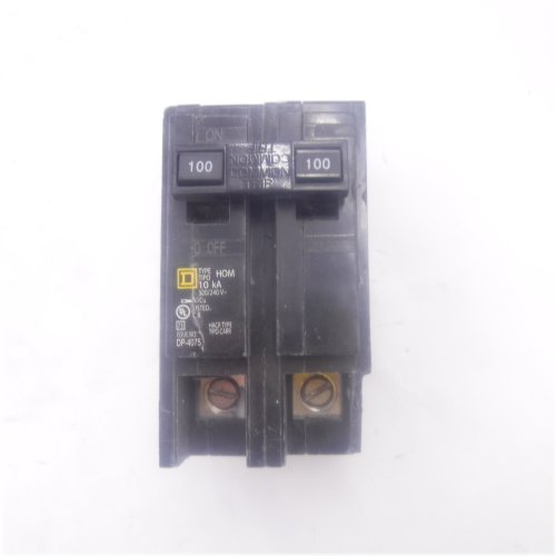 PowerGuard Dual Pole 100A Circuit Breaker