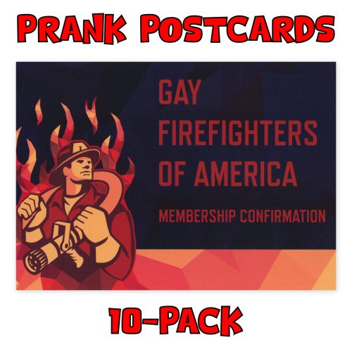 Firehouse Follies Prank Postcard Collection