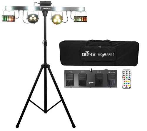 Quad-Light FX System with DMX Control and Accessories