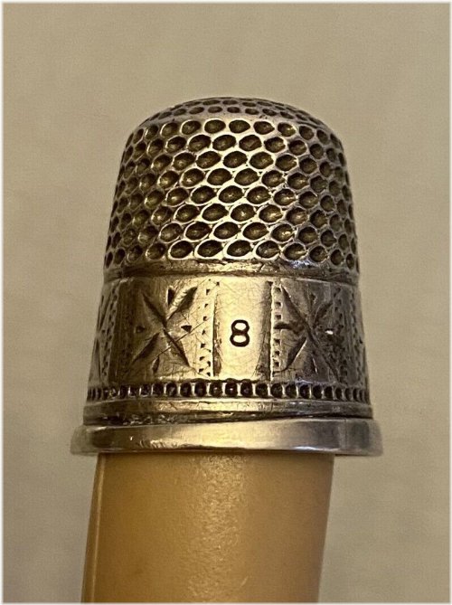 Starlight Sterling Thimble
