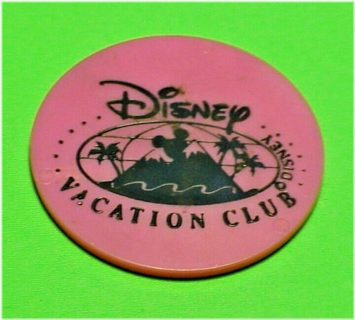 Florida Double Stamped Error Token - Disney Vacation Club 0001