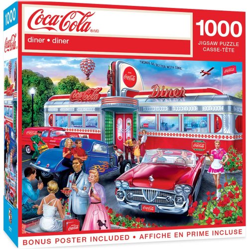 Coca-Cola Diner Jigsaw Puzzle