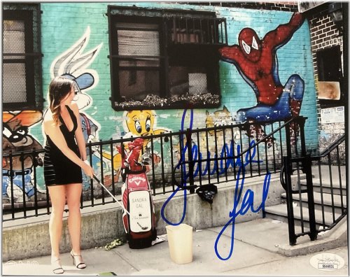 Graffiti Shot Autograph by Sandra Gal
