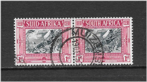 Rose & Slate Semi-Postal Issue - South Africa Stamp