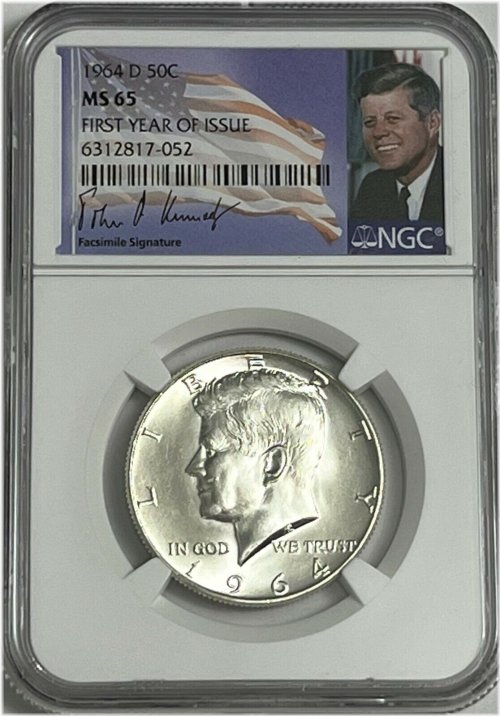 First Year Kennedy Silver Coin