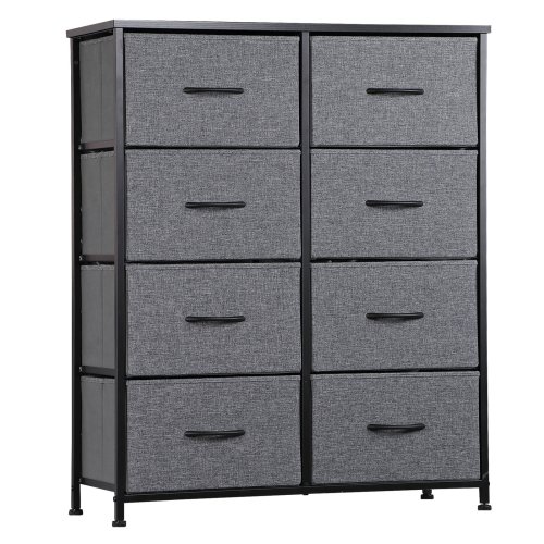 Fabric Drawer Tower Cabinet