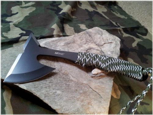 Camo Cord Tomahawk Axe