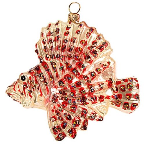 Oceanic Glass Lionfish Ornament