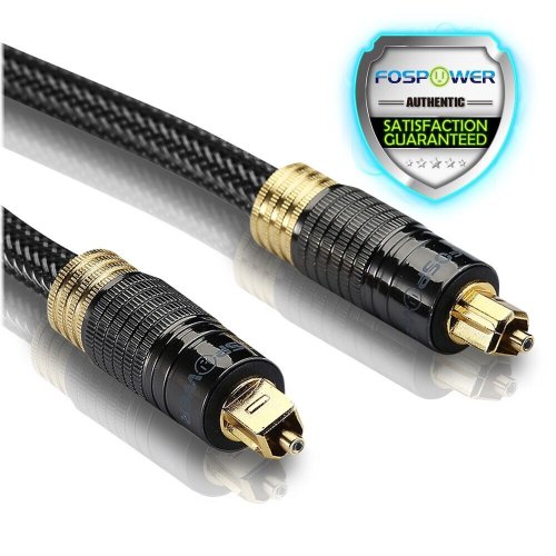 Braided Digital Audio Cable - 15FT Length for Gaming Consoles