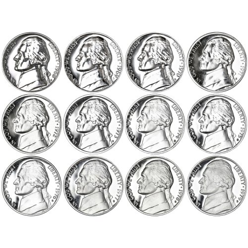 Jefferson Nickel Proof Set - 1968 to 1979