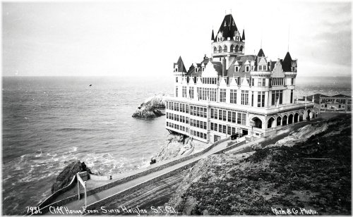 Cliff House Whiskey Billboard Negative