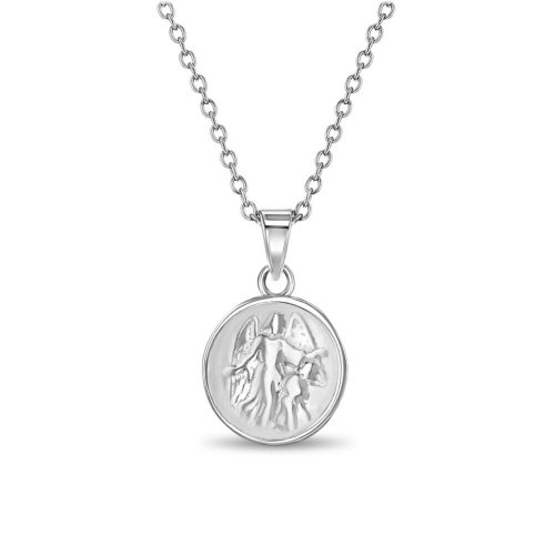 Angelic Guardian Pendant Necklace