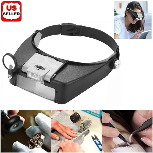 Precision Vision Magnifier Headset for Jewelers