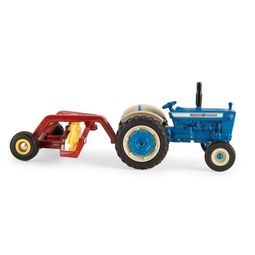 Miniature Ford Tractor Set with Hay Rake