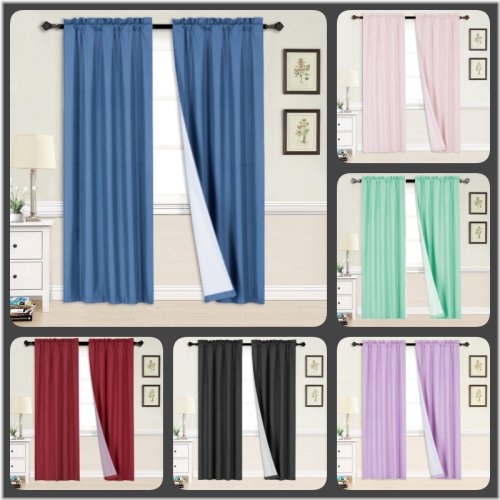 Midnight Mirage Curtains