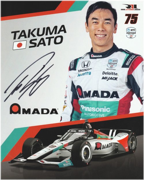 Indy 500 Champion Autograph