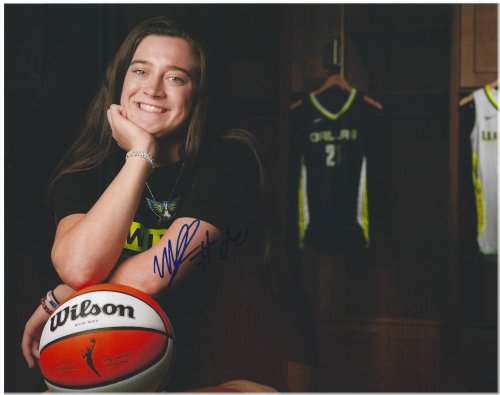 Maddy Siegrist Autographed WNBA Basketball Memorabilia