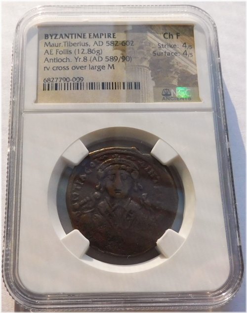 Tiberius Follis Antioch Yr 8 Large M