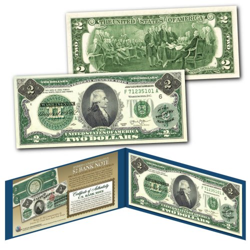 Civil War Treasury Two-Dollar Banknote Tribute