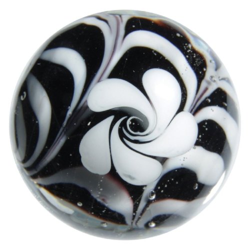 Mystic Monochrome Glass Orb