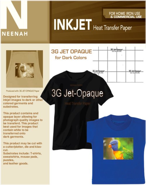 Inkjet Heat Transfer Paper