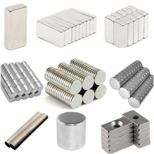 MightyRound Neodymium Magnets - Strong Discs and Blocks for Diverse Applications