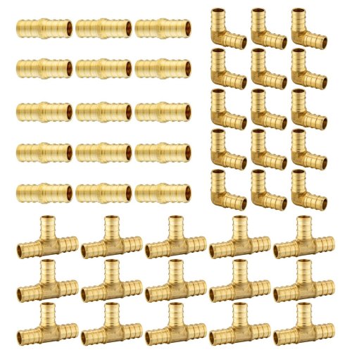 PEX Brass Crimp Fittings Set