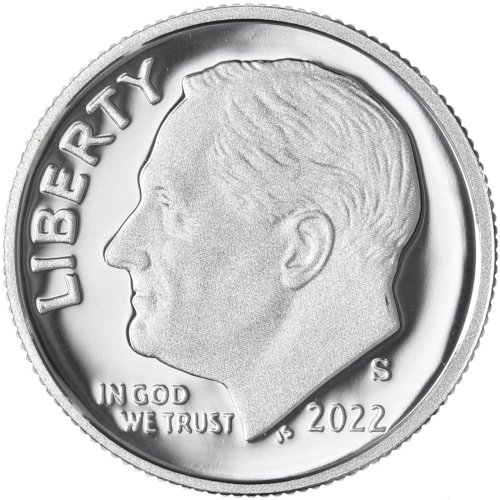 Silver Proof Roosevelt Dime