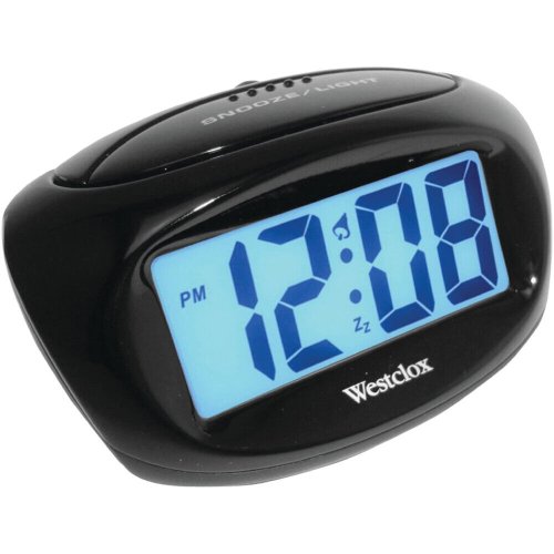 BlueBack EasyRead Alarm Clock by Westclox